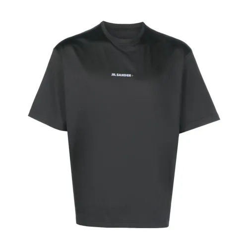Jil Sander , T-shirts and Polos Black ,Black male, Sizes: