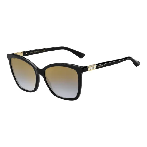Jimmy Choo , Black/Grey Shaded Sunglasses Ali/S ,Black female, Sizes: