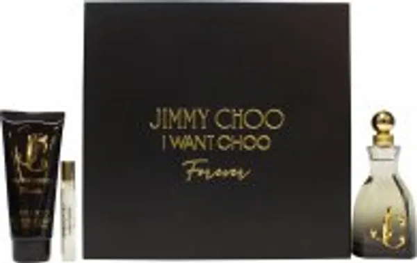 Jimmy Choo I Want Choo Forever Gift Set 100ml EDP + 100ml Body Lotion + 7.5ml EDP