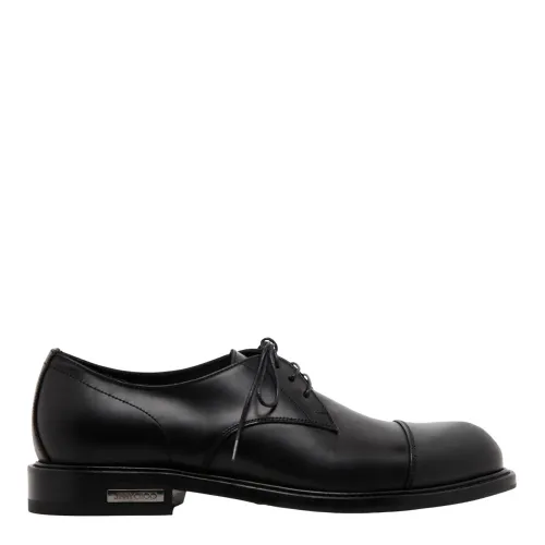 Jimmy Choo , Jimmy Choo Flat shoes Black ,Black male, Sizes: