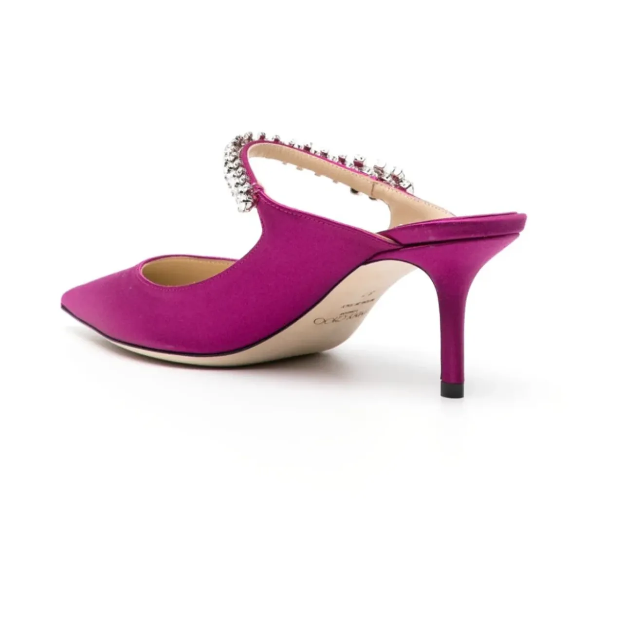 Jimmy Choo , Purple Crystal-Embellished Sandals ,Purple female, Sizes: