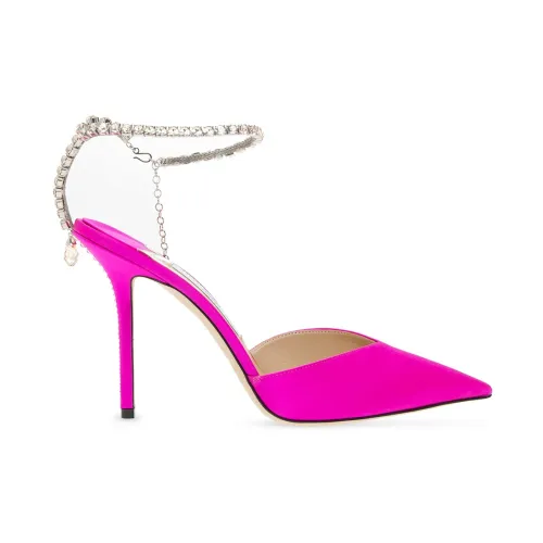 Jimmy Choo , ‘Saeda 100’ stiletto pumps ,Pink female, Sizes: