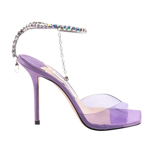 Jimmy Choo , Sandals ,Purple female, Sizes:
