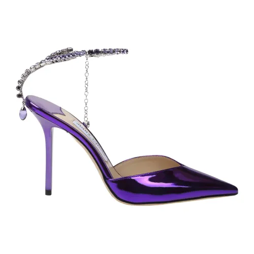 Jimmy Choo , Women Shoes Pumps Cassis Aw23 ,Purple female, Sizes: