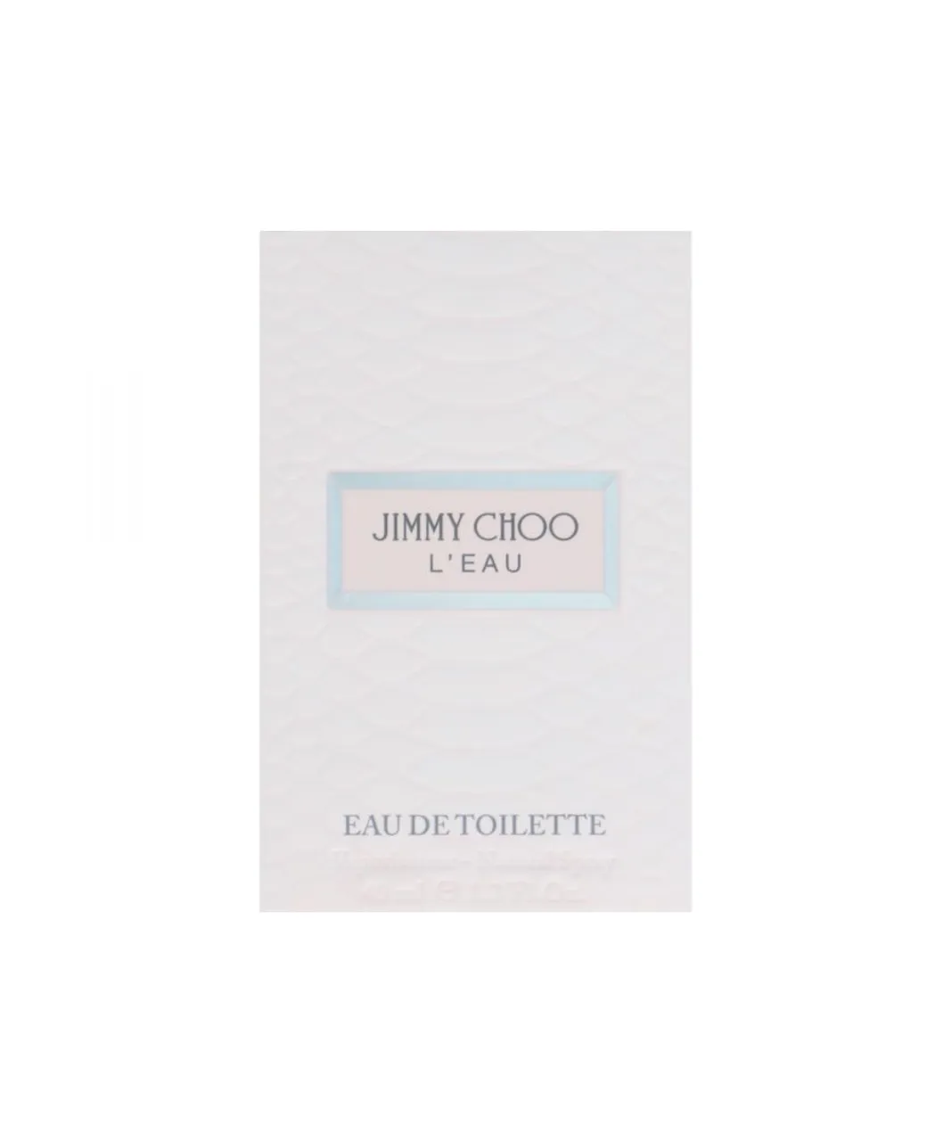 Jimmy Choo Womens L'Eau Eau de Toilette 40ml Spray For Her - NA - One Size