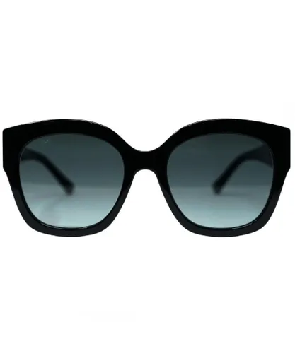 Jimmy Choo Womens Leela/S 0807 90 Black Sunglasses - One