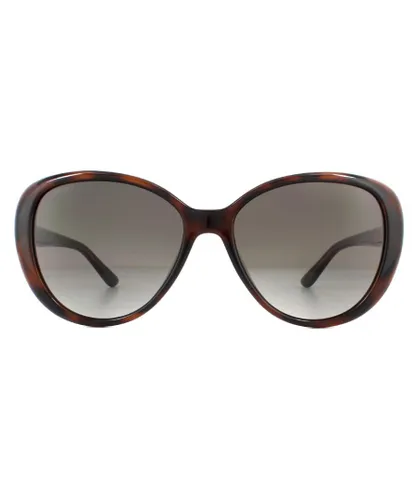 Jimmy Choo Womens Sunglasses AMIRA/G/S 086 HA Dark Havana Brown Gradient - One