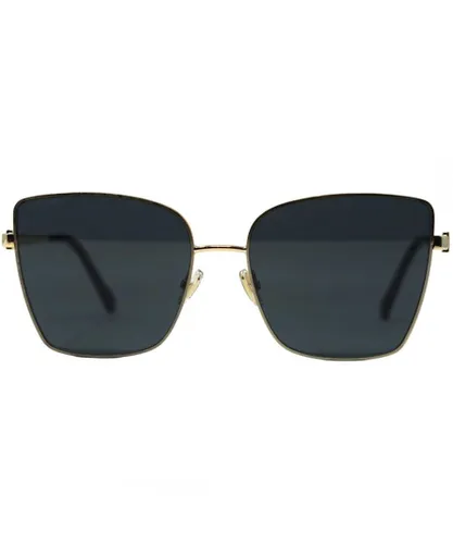 Jimmy Choo Womens Vella/S 006J HA Gold Sunglasses - One