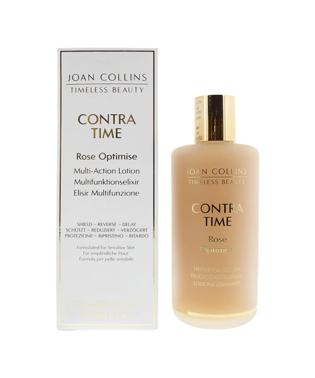 Joan Collins Womens Contra Time Rose Optimise Multi-Action Lotion 200ml - One Size