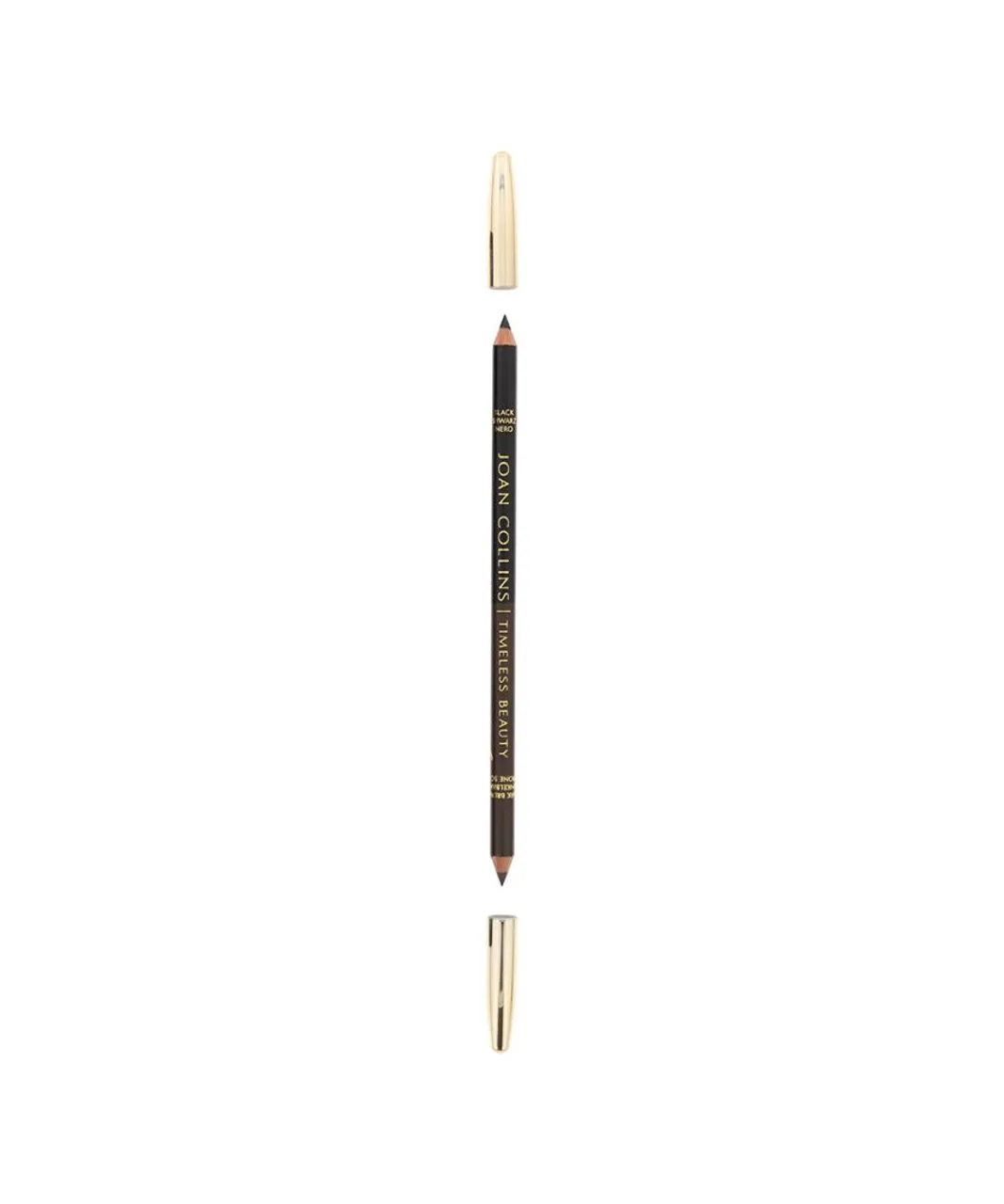 Joan Collins Womens Eyebrow Pencil Duo Black/Dark Brown 1.56g - One Size