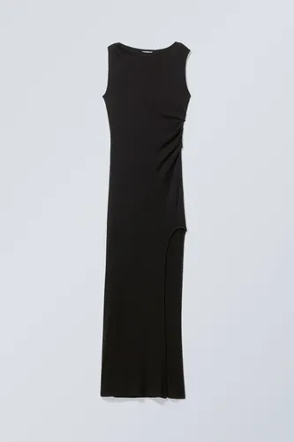 Joan Drape Dress - Black