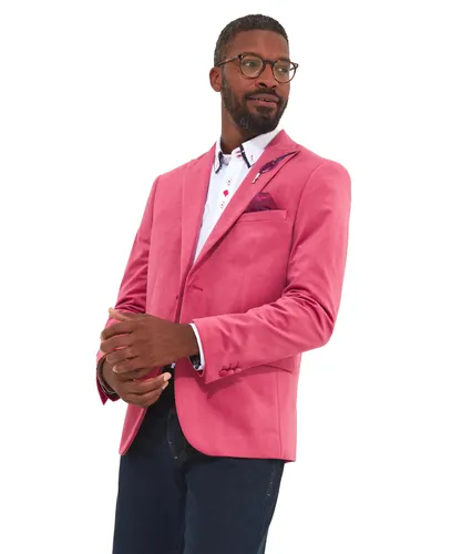 Joe Browns Men's Premium Dusky Pink Velvet Blazer