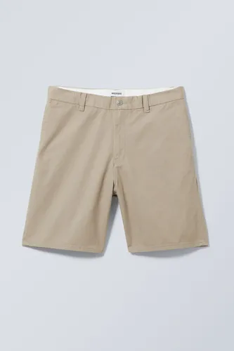 Joel Relaxed Chino Shorts - Beige