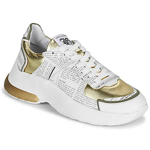 John Galliano  3646  women's Shoes (Trainers) in White