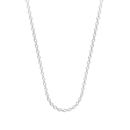 John Greed Signature Silver 1.2mm Cable Chain 50cm