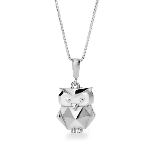 John Greed Silver Origami Owl Necklace