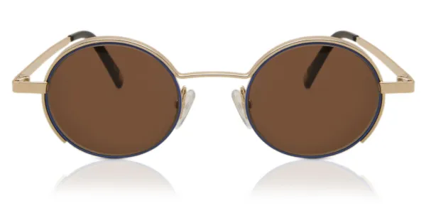 John Lennon JOS141 Eb-M Men's Sunglasses Gold Size 45