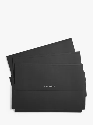 John Lewis ANYDAY 2.0 Card Wallets, Pack of 3, Black - Black - Male
