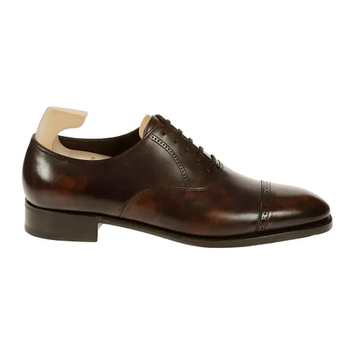 John Lobb , Business Shoes ,Brown male, Sizes: