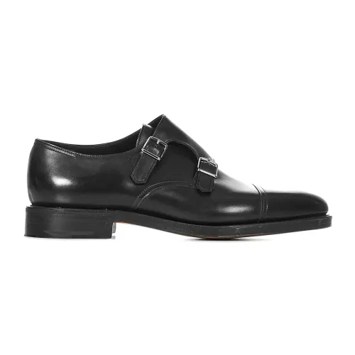 John Lobb , John Lobb Flat shoes Black ,Black male, Sizes: