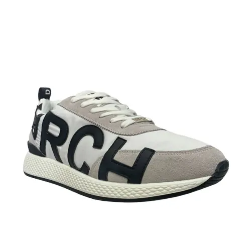 John Richmond , Bold Logo Suede Sneakers ,White male, Sizes:
