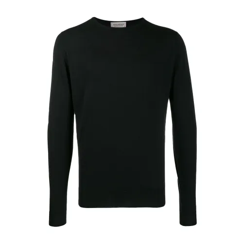 John Smedley , John Smedley Sweaters Black ,Black male, Sizes: