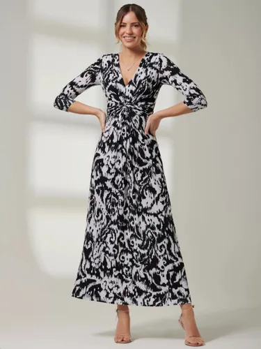 Jolie Moi Abstract Print Jersey Maxi Dress, Multi - Multi - Female