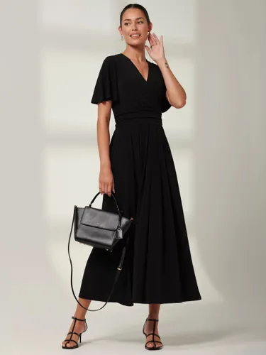Jolie Moi Eldoris Jersey Maxi Dress, Black - Black - Female