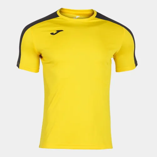 Joma Academy Men's Short Sleeve T-Shirt Yellow/Black