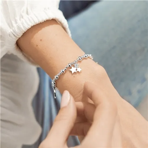 Joma Jewellery Congratulations Bracelet - Silver