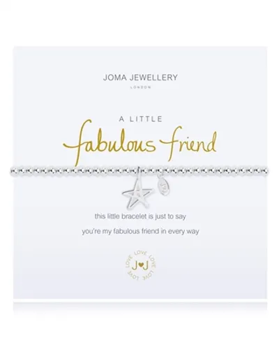 Joma Jewellery Fab Friend Bracelet - Silver