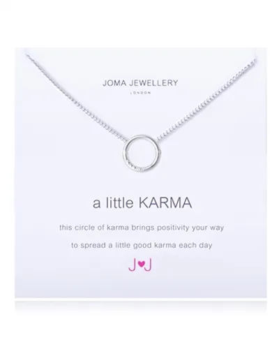 Joma Jewellery Little Karma Necklace - Silver