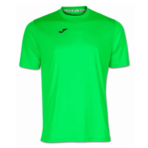 Joma Men's 100052.02 Short Sleeve T Shirt Green Fluorescent