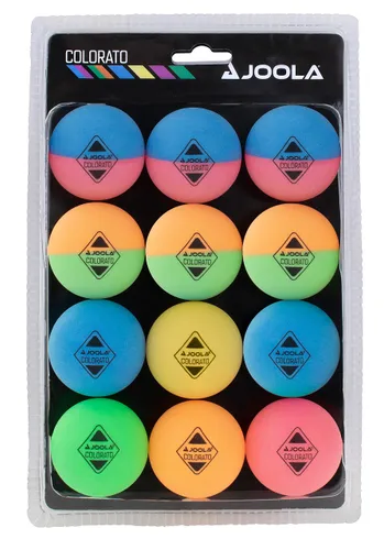 Joola Unisex Adult Colorato Ball Set - Multi-Colour