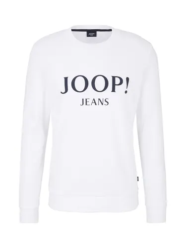 JOOP! Alfred Front Logo Sweatshirt - White - Male