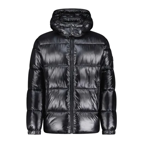 Joop! , Ambro Quilted Jacket ,Black male, Sizes: