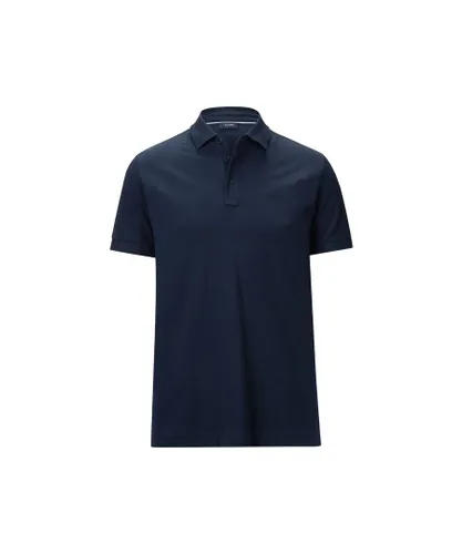 Joop Mens Polo Shirt - Blue Cotton