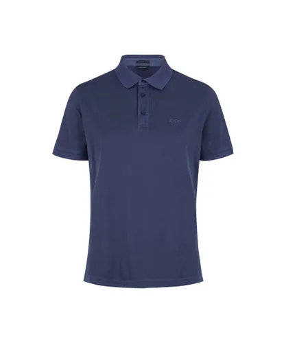 Joop Mens Polo Shirt - Blue Cotton
