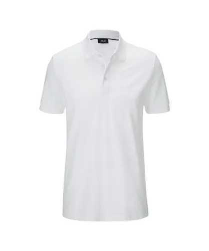 Joop Mens Polo Shirt - White Cotton