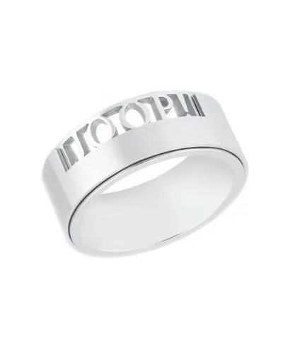 Joop Mens Ring for men, 316L stainless steel - Silver - Size V