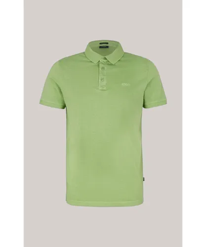 Joop Mens Short Sleeve Polo Shirt - Green