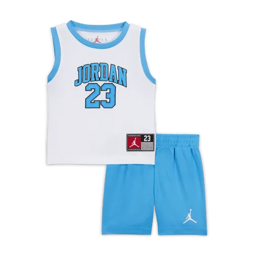 Jordan 23 Jersey Baby (12–24M) 2-Piece Jersey Set - Blue - Polyester