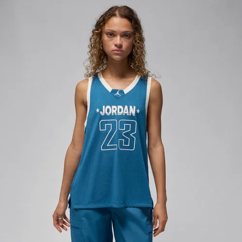 Jordan 23 Jersey Women's Tank Top - Blue - Polyester