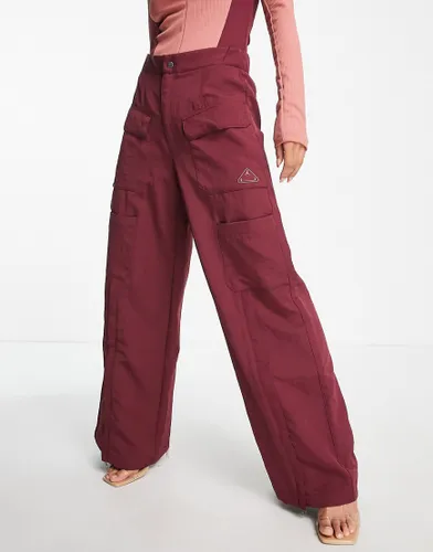 Jordan 23E utility trousers in cherrywood red