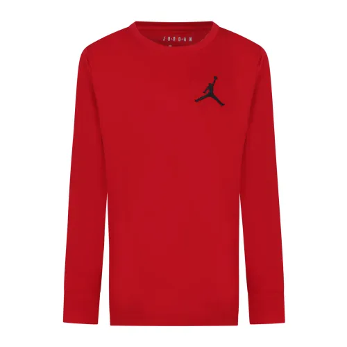 Jordan , 95A903 R78 Long Sleeves T-Shirts ,Red male, Sizes: