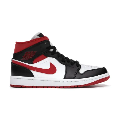 Jordan , Air Jordan 1 Mid Sneakers ,Red male, Sizes: