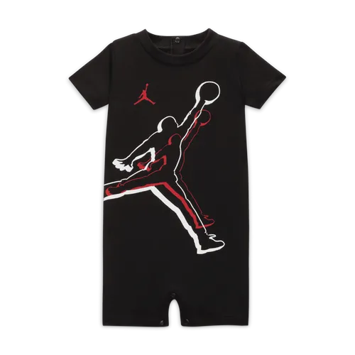 Jordan Air Jumpman Romper Baby Romper - Black - Polyester