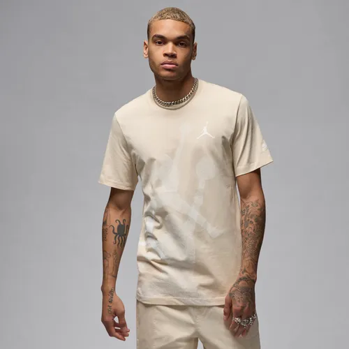 Jordan Brand Men's T-Shirt - Brown - Cotton