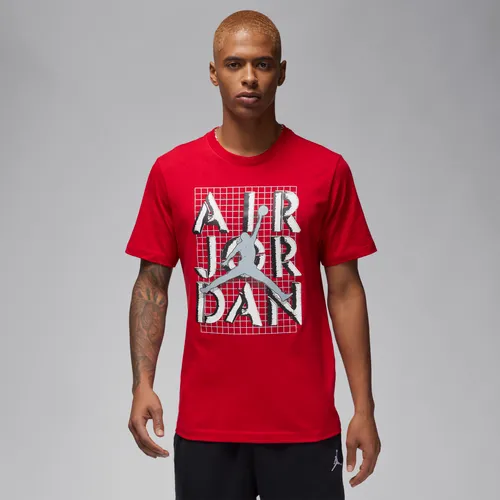 Jordan Brand Men's T-Shirt - Red - Cotton