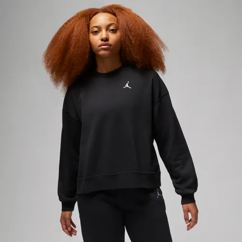 Jordan Brooklyn Fleece Women's Crew-Neck Sweatshirt - Black - Polyester